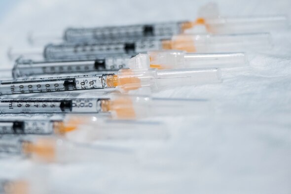 Wright-Patterson Air Force Base is currently in phase one of the Defense Department’s three-phased approach to prioritize health care providers, support staff, emergency services and public safety personnel.