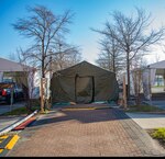 Naval Medical Center Portsmouth’s (NMCP) Coronavirus (COVID-19) task force recently transitioned to working in a centralized, heated tent at NMCP’s COVID-19 Drive Thru Screening and Triage site.