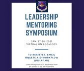 Leadership Mentoring Symposium advertisement