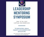 Leadership Mentoring Symposium advertisement