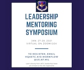 Leadership Mentoring Symposium advertisement