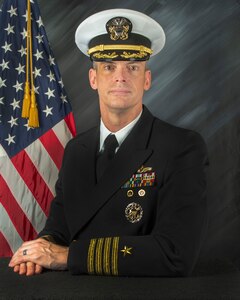 Studio portrait of Capt. Judd Krier