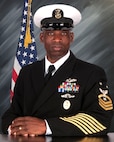 Studio portrait of CMDCM Jamie Hamilton