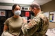 Airmen from the 2nd Medical Group receive the first doses of the COVID-19 vaccination at Barksdale Air Force Base, La., Jan. 6, 2021. The Department of Defense remains committed to protecting all service members, civilian employees, and families around the globe. (U.S. Air Force photo by Senior Airman Christina Graves)