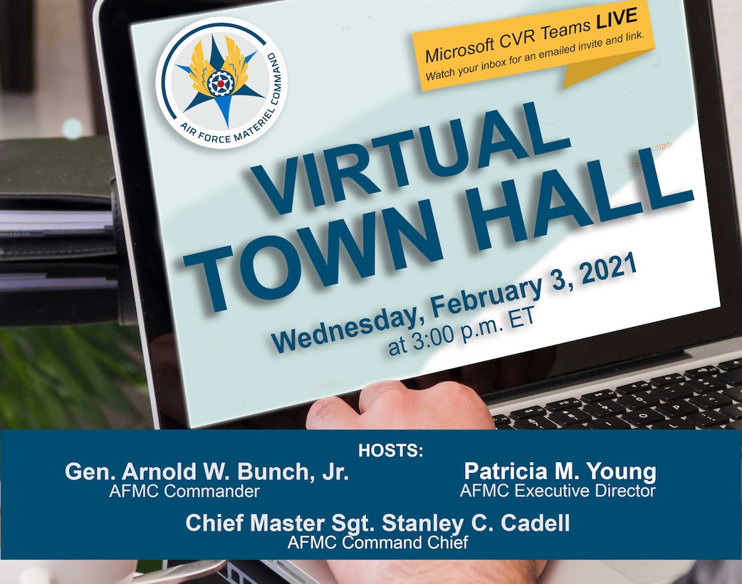 Virtual Town Hall graphic