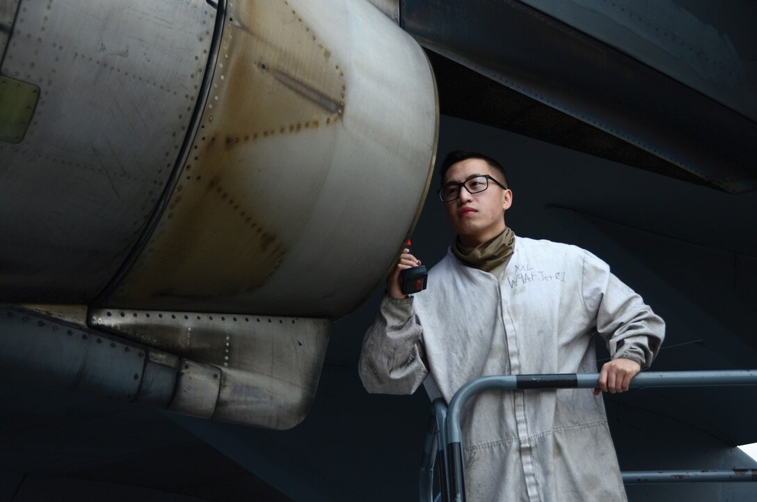 Senior Airman Kai Vue, 445th Aircraft Maintenance Squadron aerospace propulsion journeyman, is the 445th Airlift Wing January 2021 Spotlight Performer.
