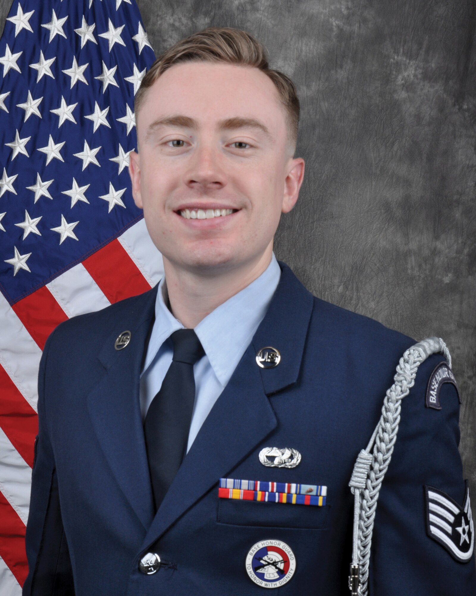 Staff Sgt. Shane Ellis, 87th Aerial Port Squadron, won the 2019 Air Force Reserve Command’s Base Honor Guard Member of the Year.