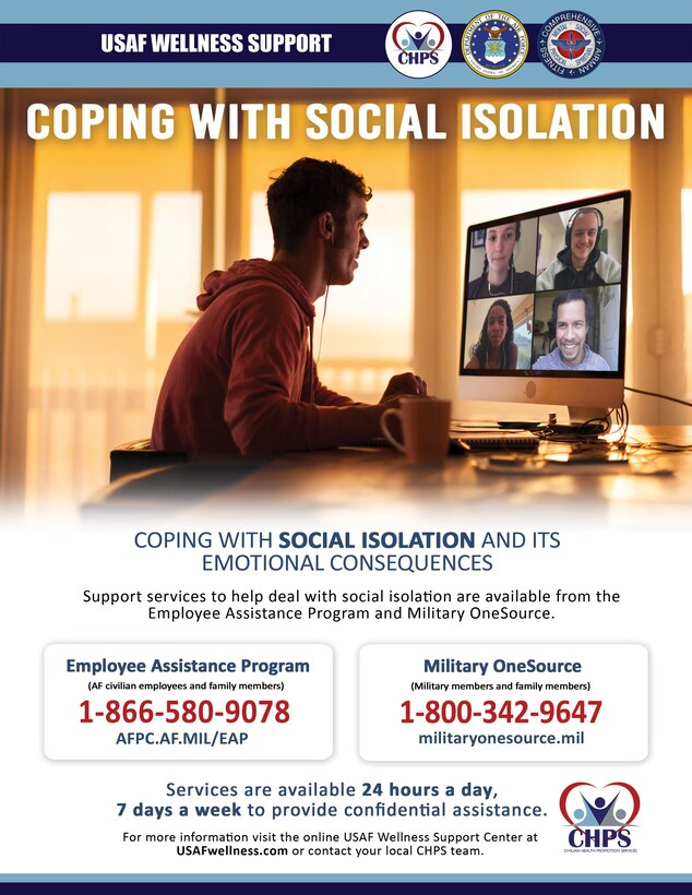 Physical distancing and isolation can present certain challenges, such as spending days or weeks at home with limited resources, stimulation, and social contact. (Courtesy Photo)