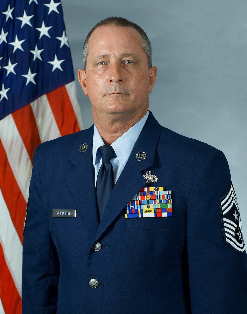 CMSgt McMullen Official Photo