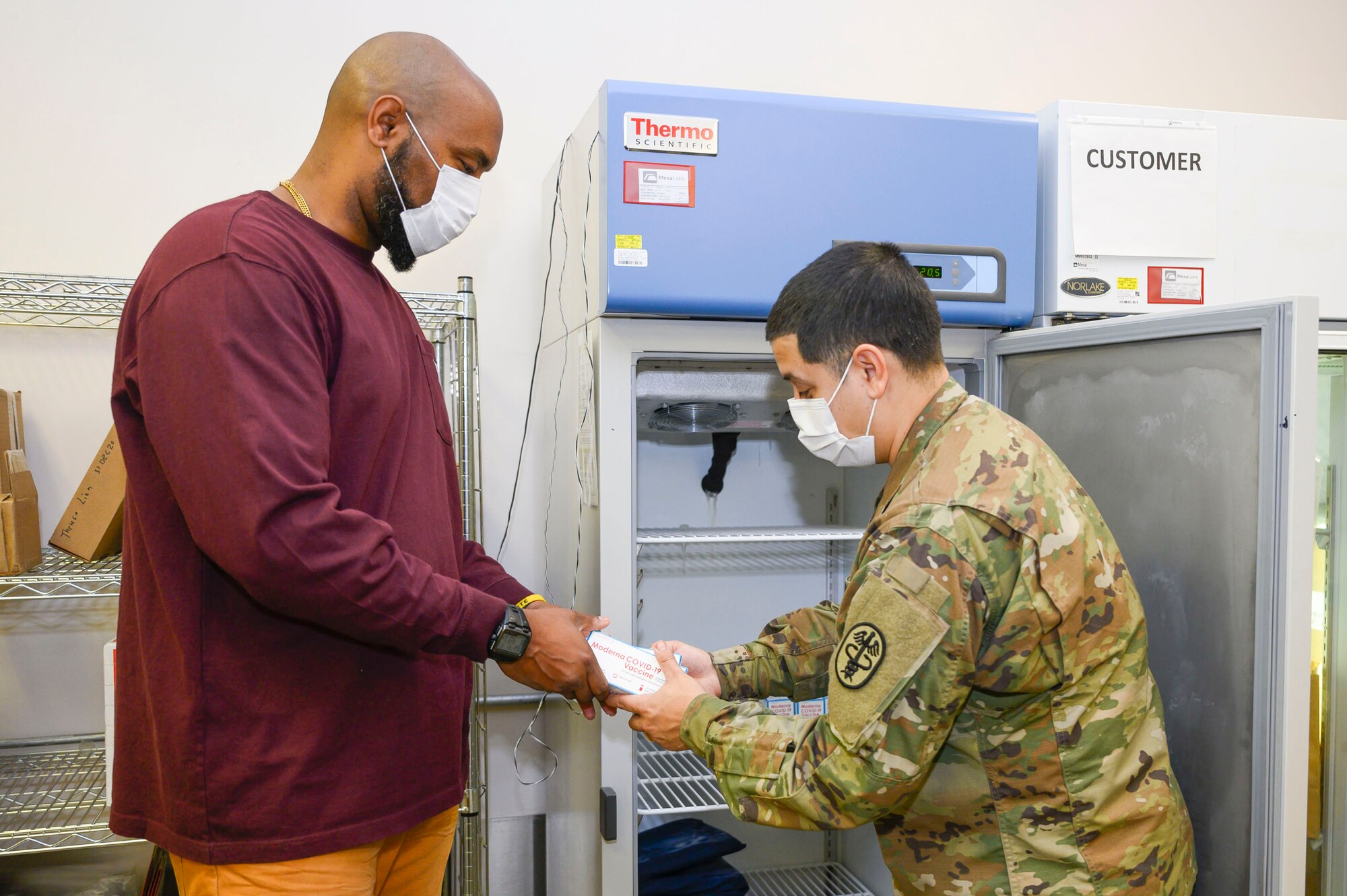 COVID-19 arrival at Fort Eustis