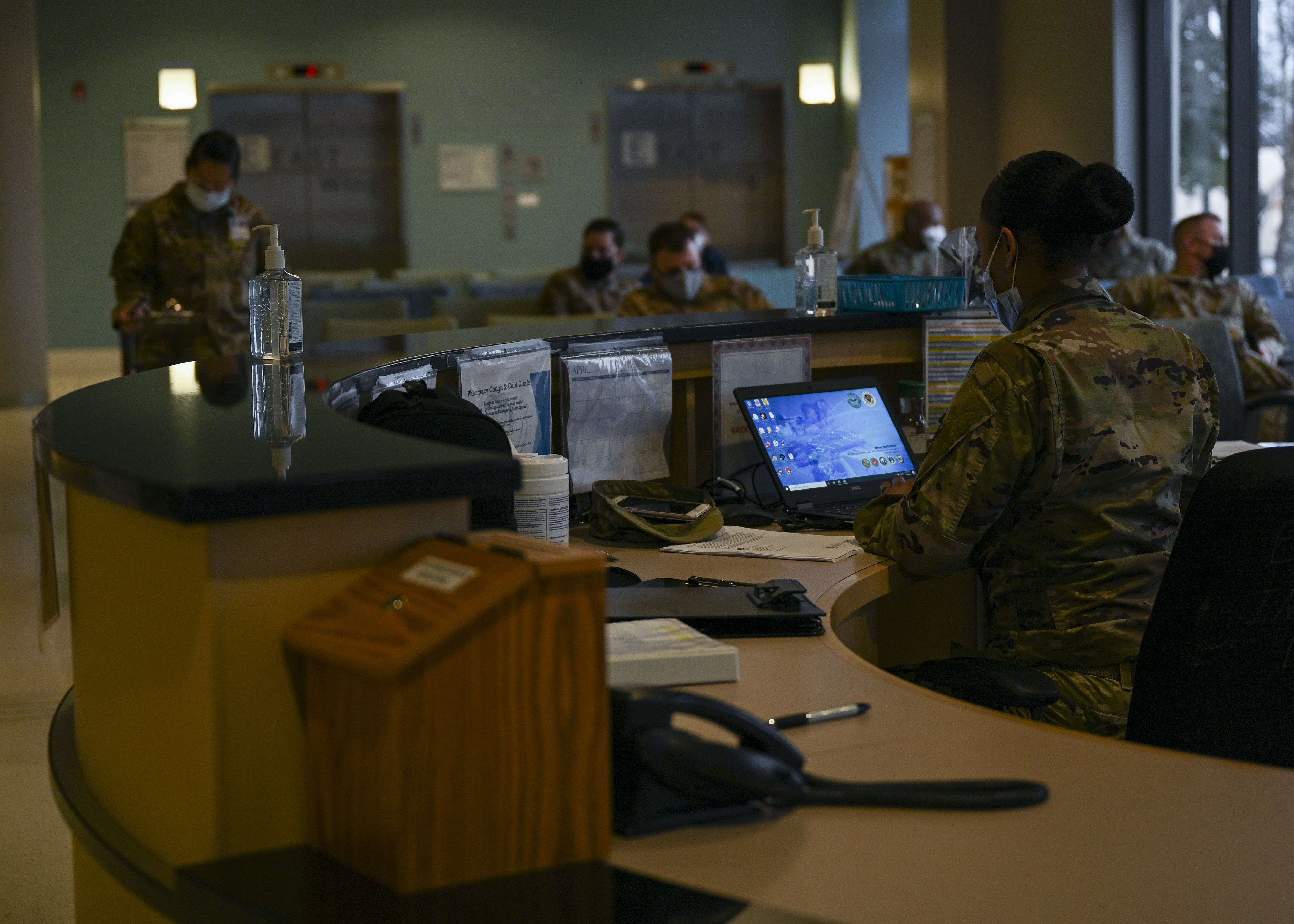COVID19 vaccine being administered at JBLE