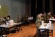 Airmen from 355th Medical Group prepare to vaccinate Airmen on base.