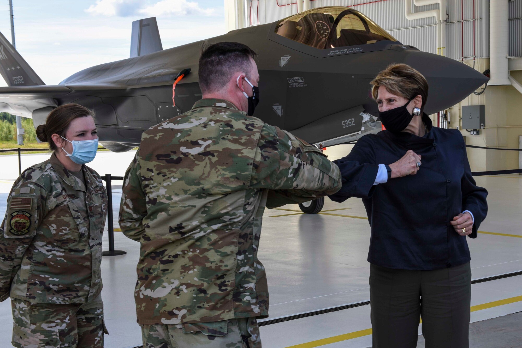 SecAF beholds Alaska airpower during visit, emphasizes Arctic’s importance to national security