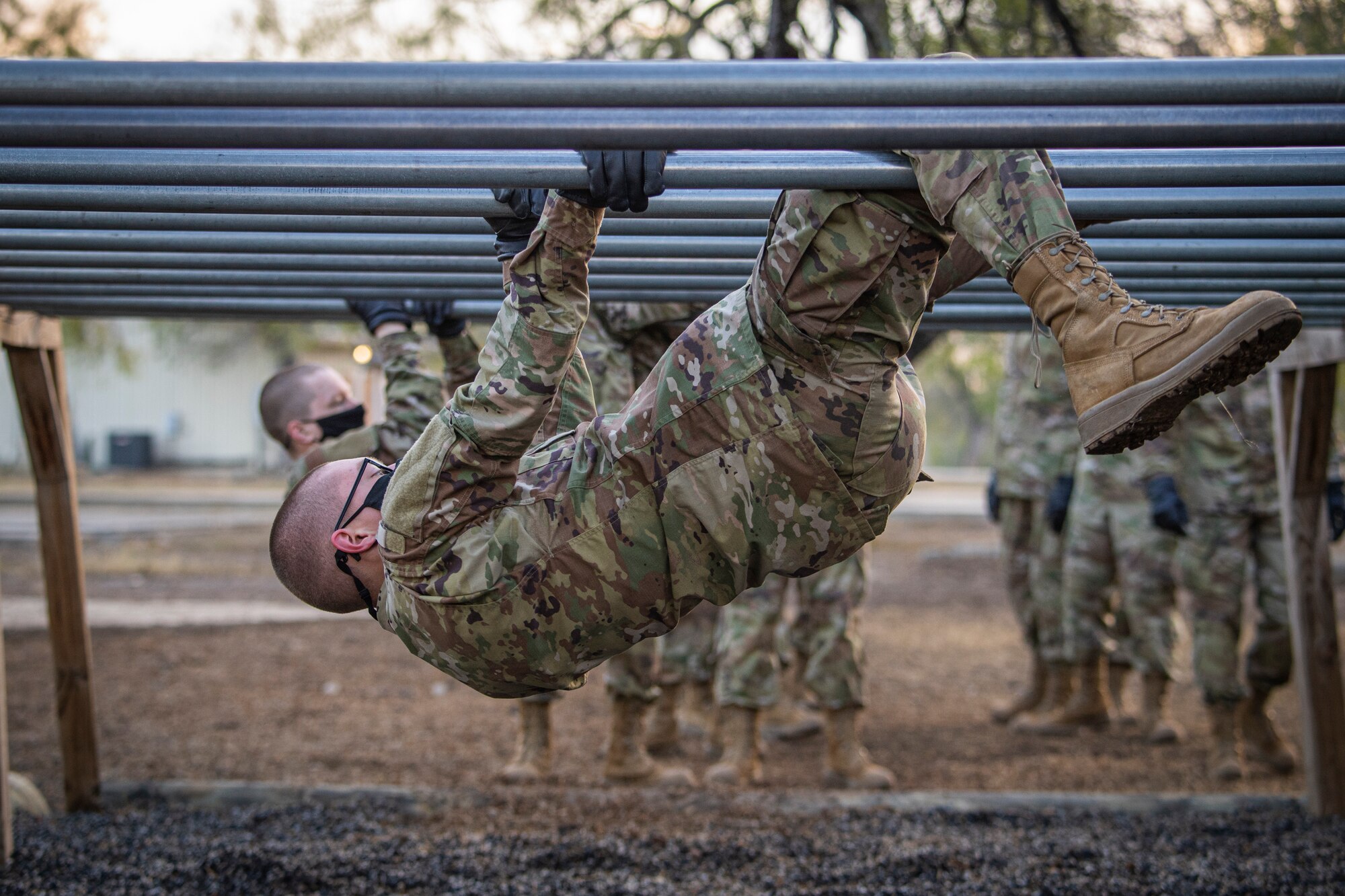 U.S. Space Force Trainee's at BEAST Week