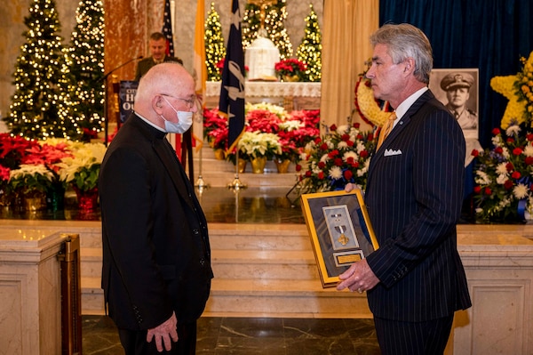 Lt. Thomas M. Conway posthumously awarded the Navy Cross.