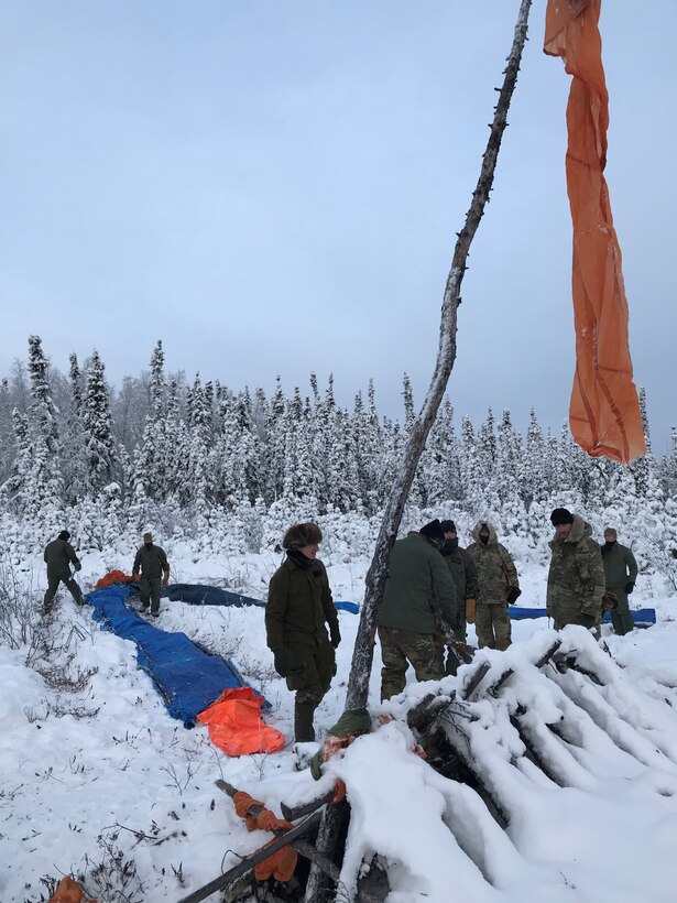 Air Force artic survival training