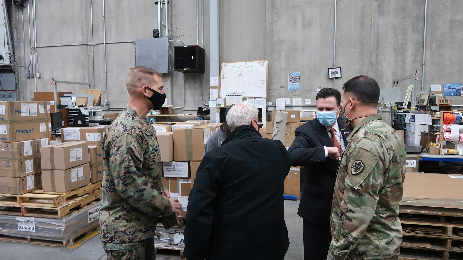 Largest warehouse in Defense Department delivers for Operation Warp Speed