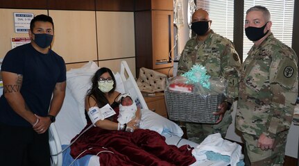 Stella Luna was the first baby born at BAMC at 3:26 a.m. Jan. 1, 2021, weighing 8 pounds, and 2 ounces.