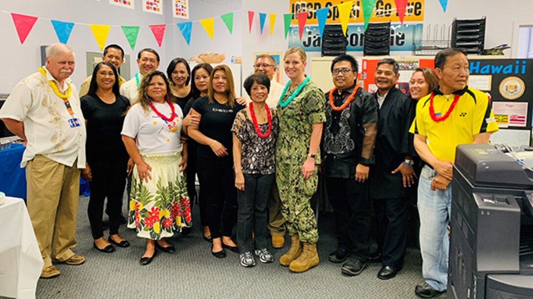 DLA Aviation-Jacksonville employees celebrate the Asian Pacific