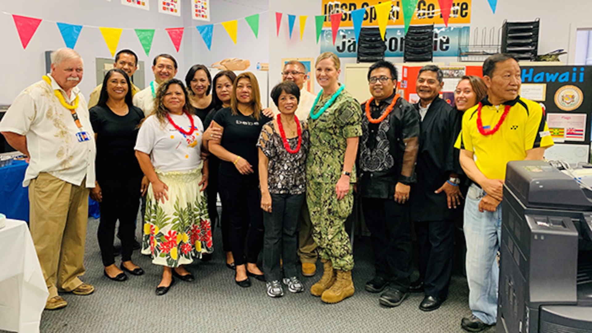 DLA Aviation-Jacksonville employees celebrate the Asian Pacific