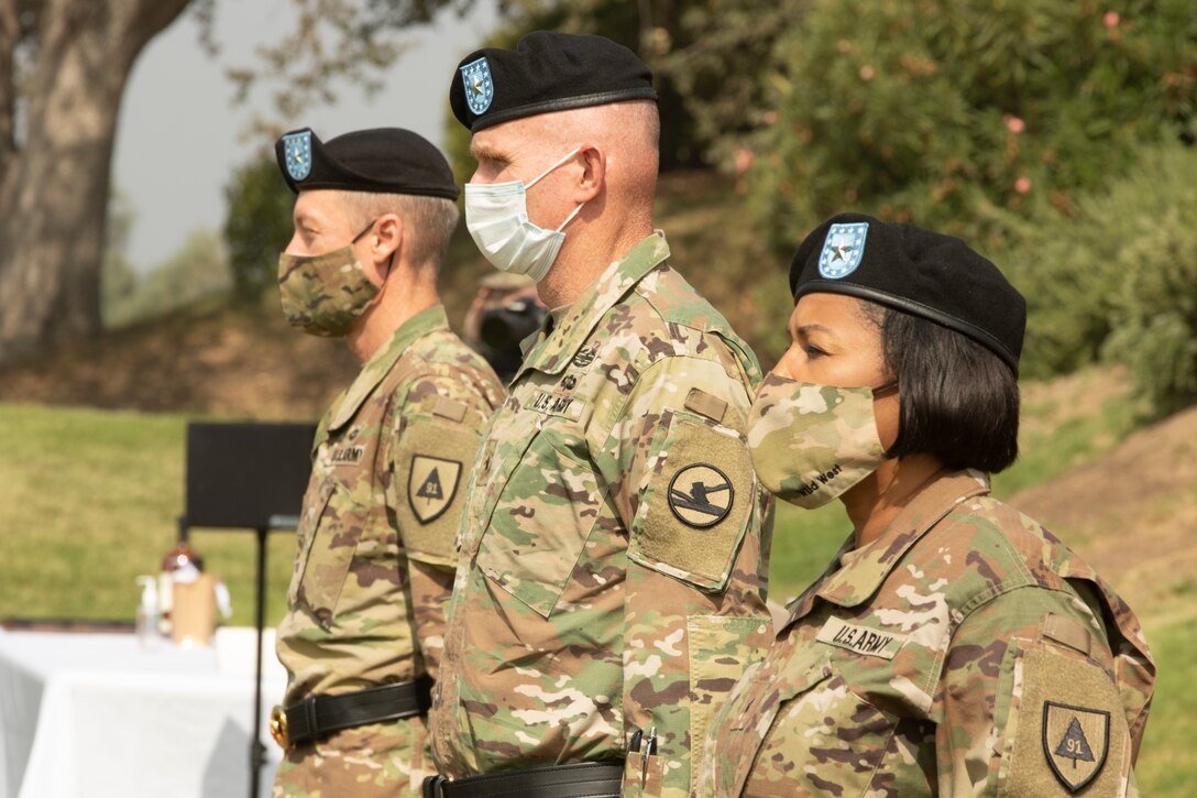 91st Training Division Change of Command, 2020