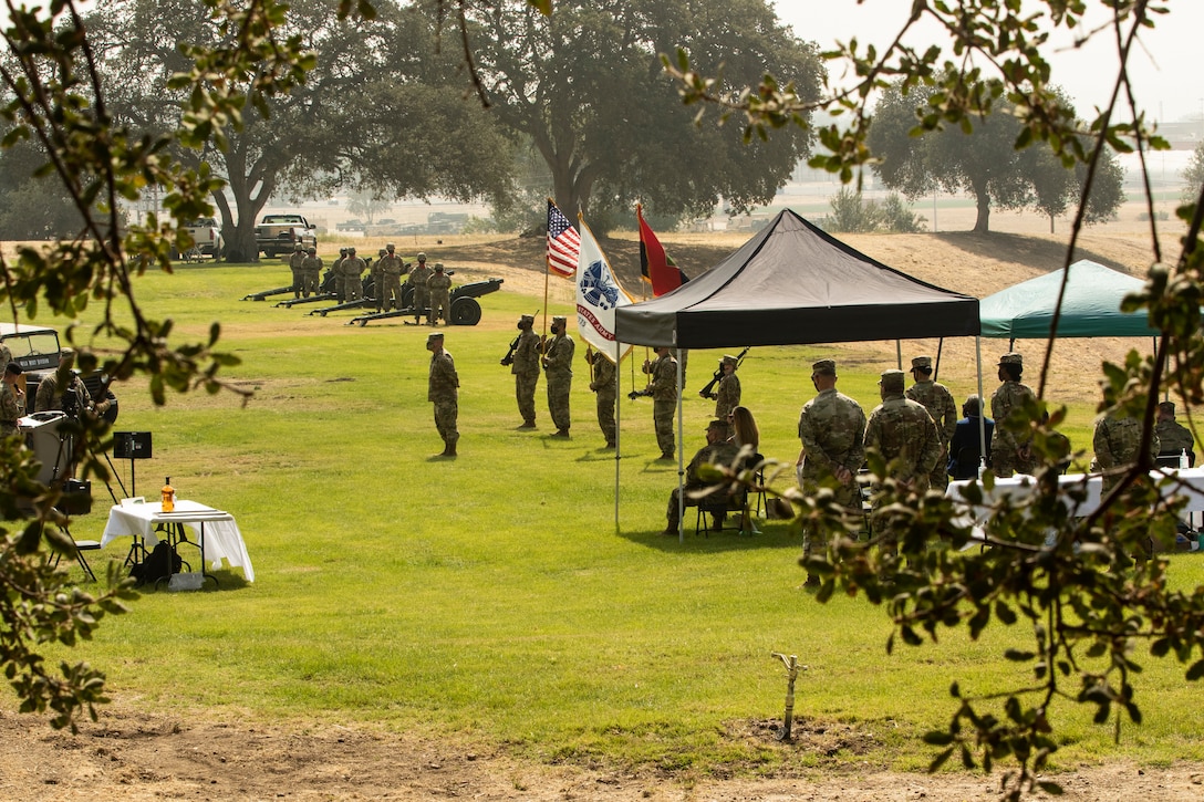 91st Training Division Change of Command, 2020