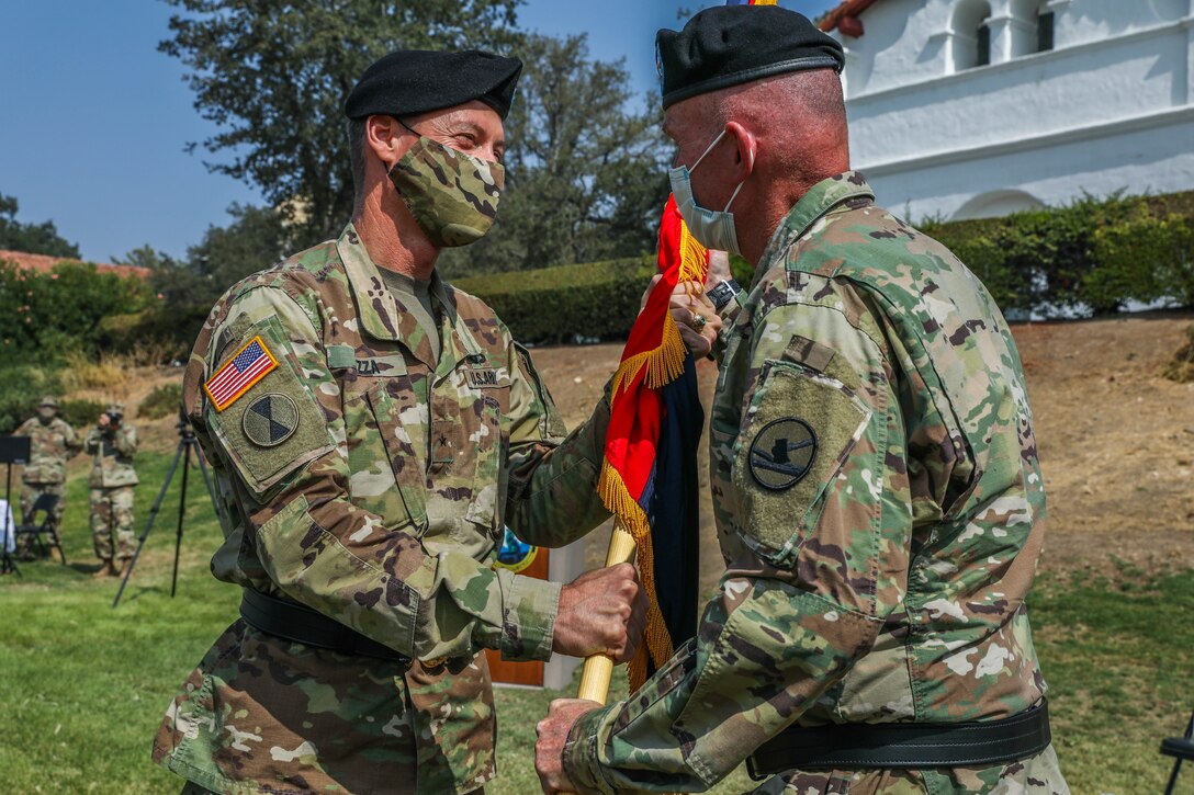 91st Training Division Change of Command, 2020