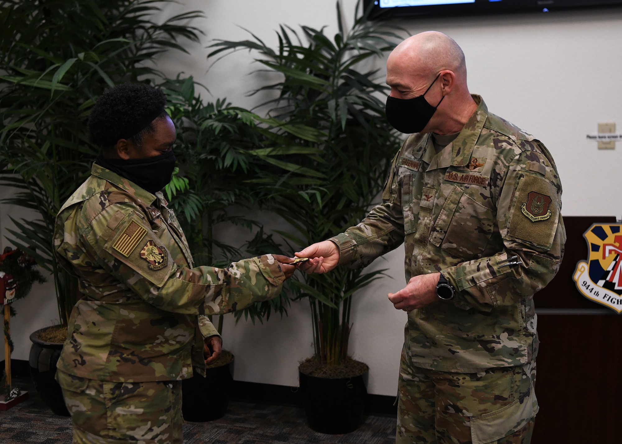 The 944th Fighter Wing January 2021 Warrior of the Month is Tech. Sgt. Courtney Richardson, Public Affairs noncommissioned officer in charge.