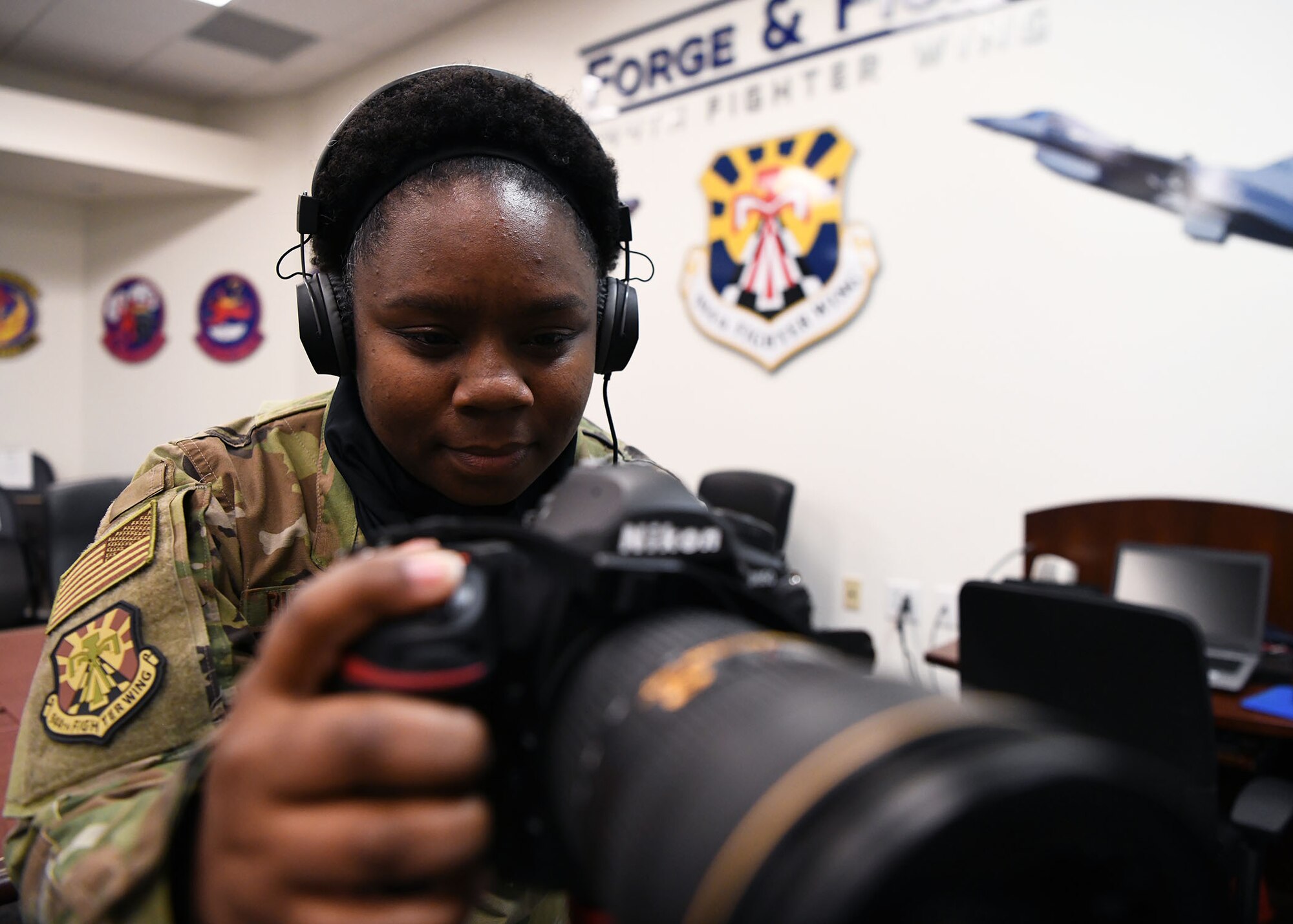 The 944th Fighter Wing January 2021 Warrior of the Month is Tech. Sgt. Courtney Richardson, Public Affairs noncommissioned officer in charge.