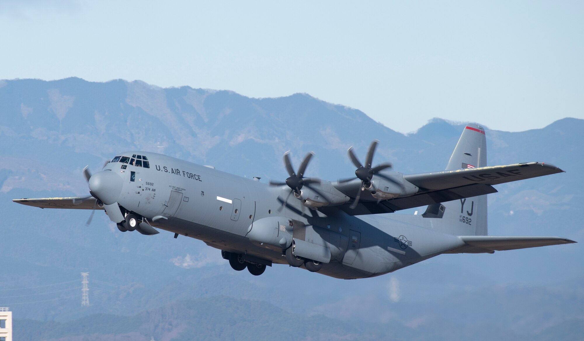 C-130J Super Hercules in flight