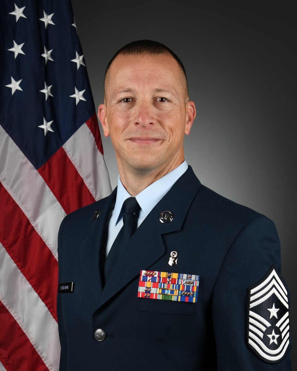 Chief Master Sergeant Carlos E. Labrador Official Photo