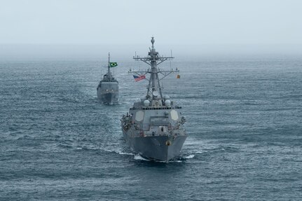 USS William P. Lawrence returns from U.S. 4th Fleet deployment