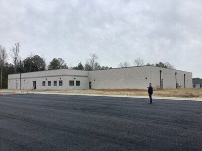 IMAGE: DAHLGREN, Va. (Jan. 11, 2021) - Facility Manager David Powers points out the recently completed electromagnetics integration facility.  The facility will house 50 personnel specialized in Electromagnetic Environmental Effects, including modern computer stations, a laboratory, and team meeting rooms.  (U.S. Navy photo/Released)