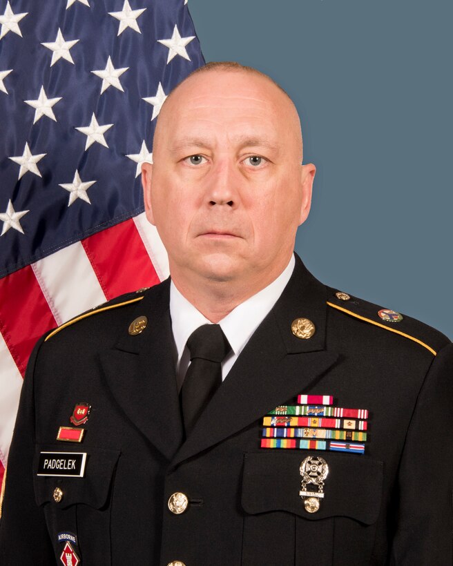 Command Sgt. Maj. William Padgelek, Jr., Deployment Support Command Senior Enlisted Advisor