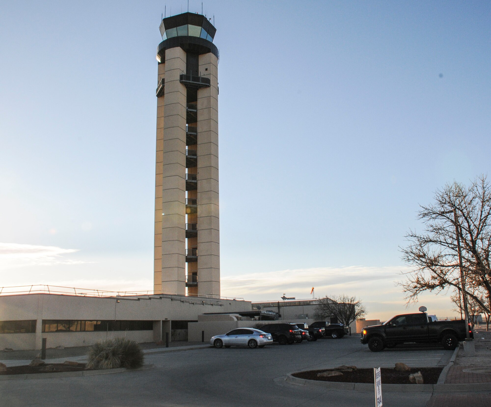 air traffic control tower at Kirtland AFB, N.M.