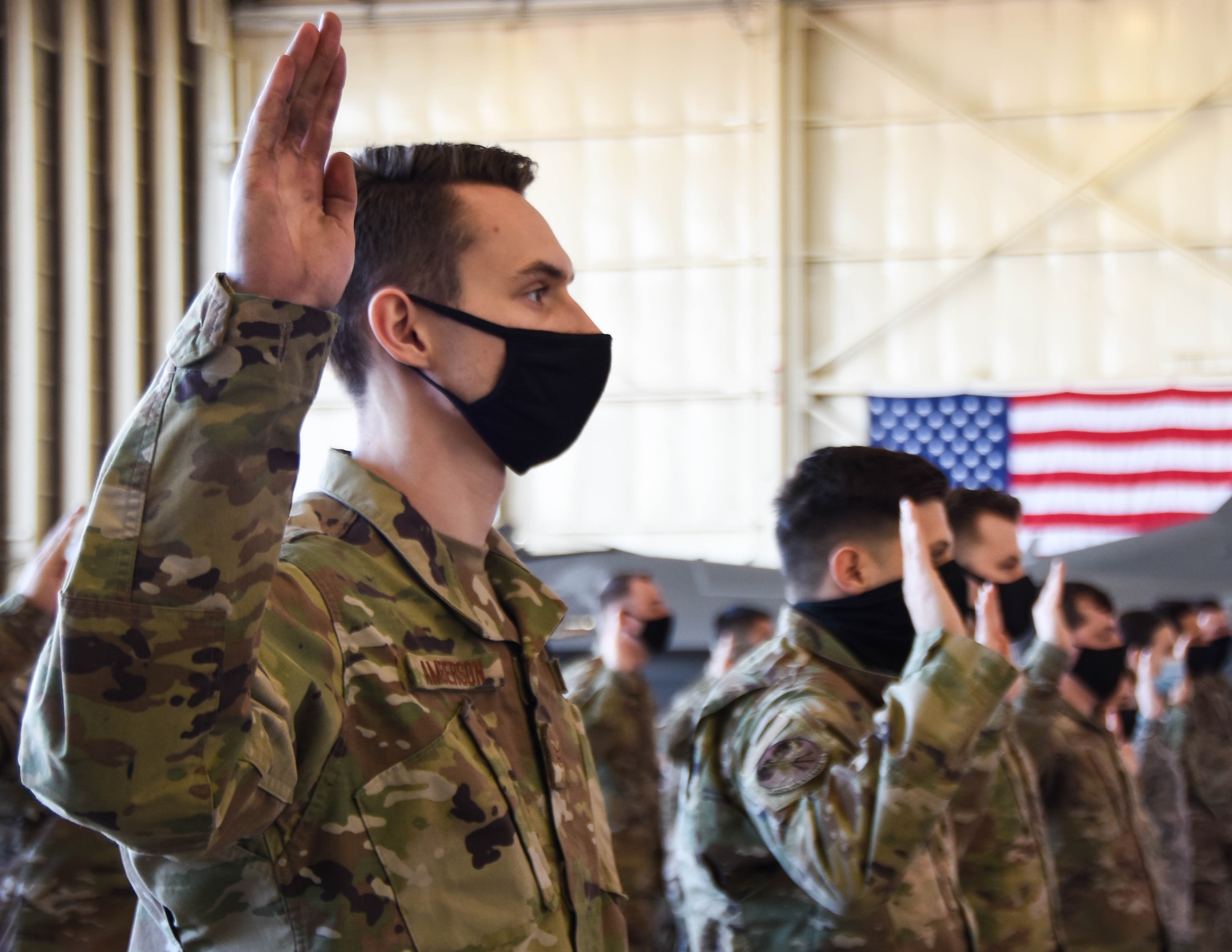 The 944th Fighter Wing recognized their newest noncommissioned and senior noncommissioned officers Jan. 10 during an induction ceremony at Luke Air Force Base, Arizona.