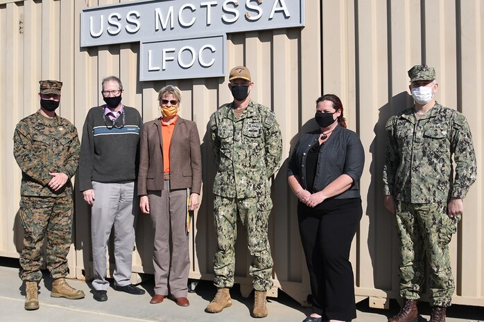 MCTSSA Hosts NAVWAR Commander for visit, partners for Project Overmatch