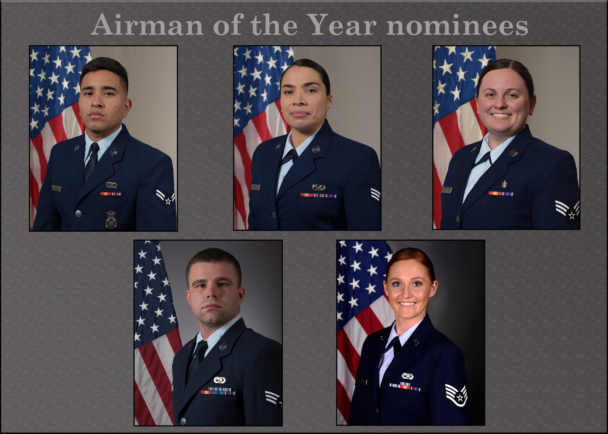 944FW 2020 Airman of the Year nominees