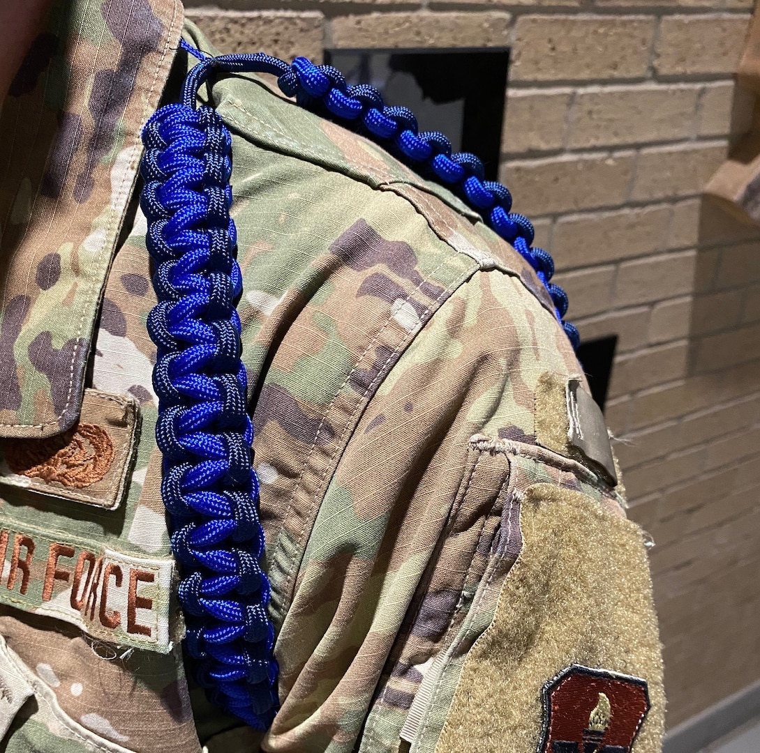 Five noncommissioned officers now have the distinction of being the first Military Training Leaders in the 37th Training Wing to wear the aiguillette of the Master MTL.