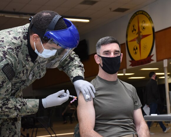 CBIRF Marines, Sailors Vaccinated