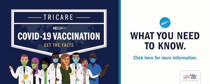 TRICARE COVID-19 Vaccination - Get the Facts. What You Need to Know.