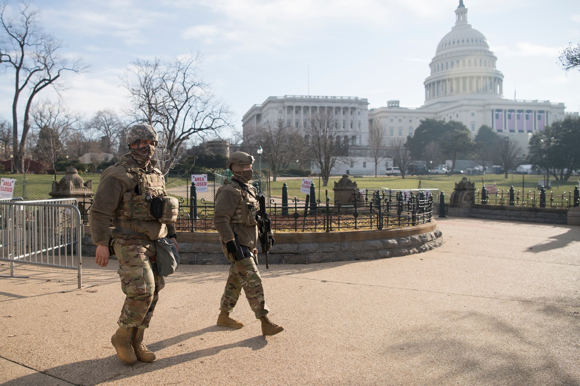 Virginia National Guard helps protect U.S. Capitol