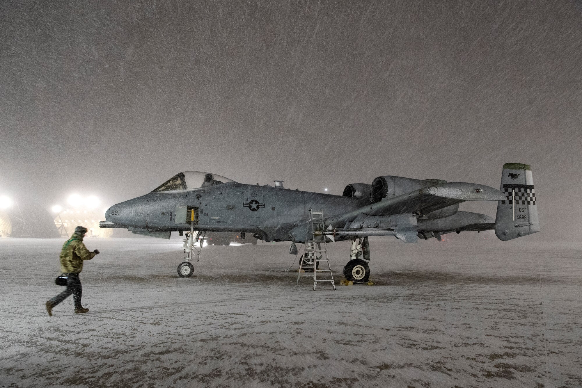 Winter wonderland: A-10 Airmen overcome frigid weather