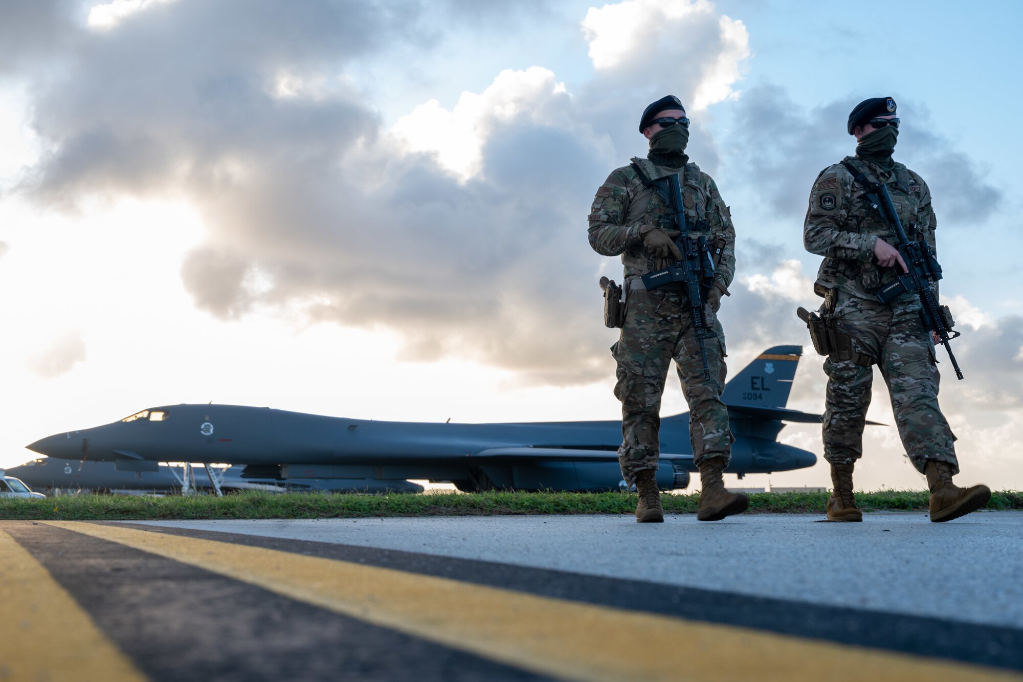 Bomber Task Force Airmen support mission operations in Andersen Air Force Base