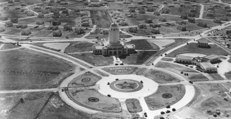 The layout of Randolph Field in 1931