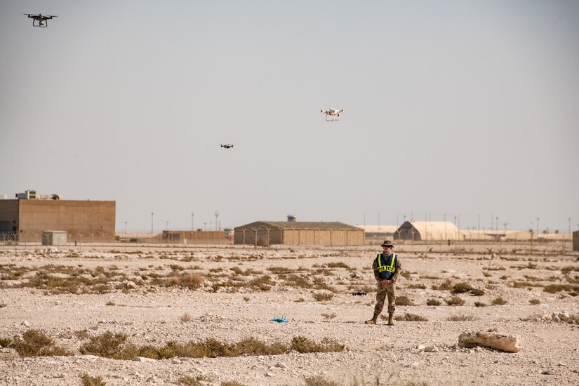 379th ESFS and EOD team up for counter UAS training > Air Combat Command > Article Display - Vimarsana News