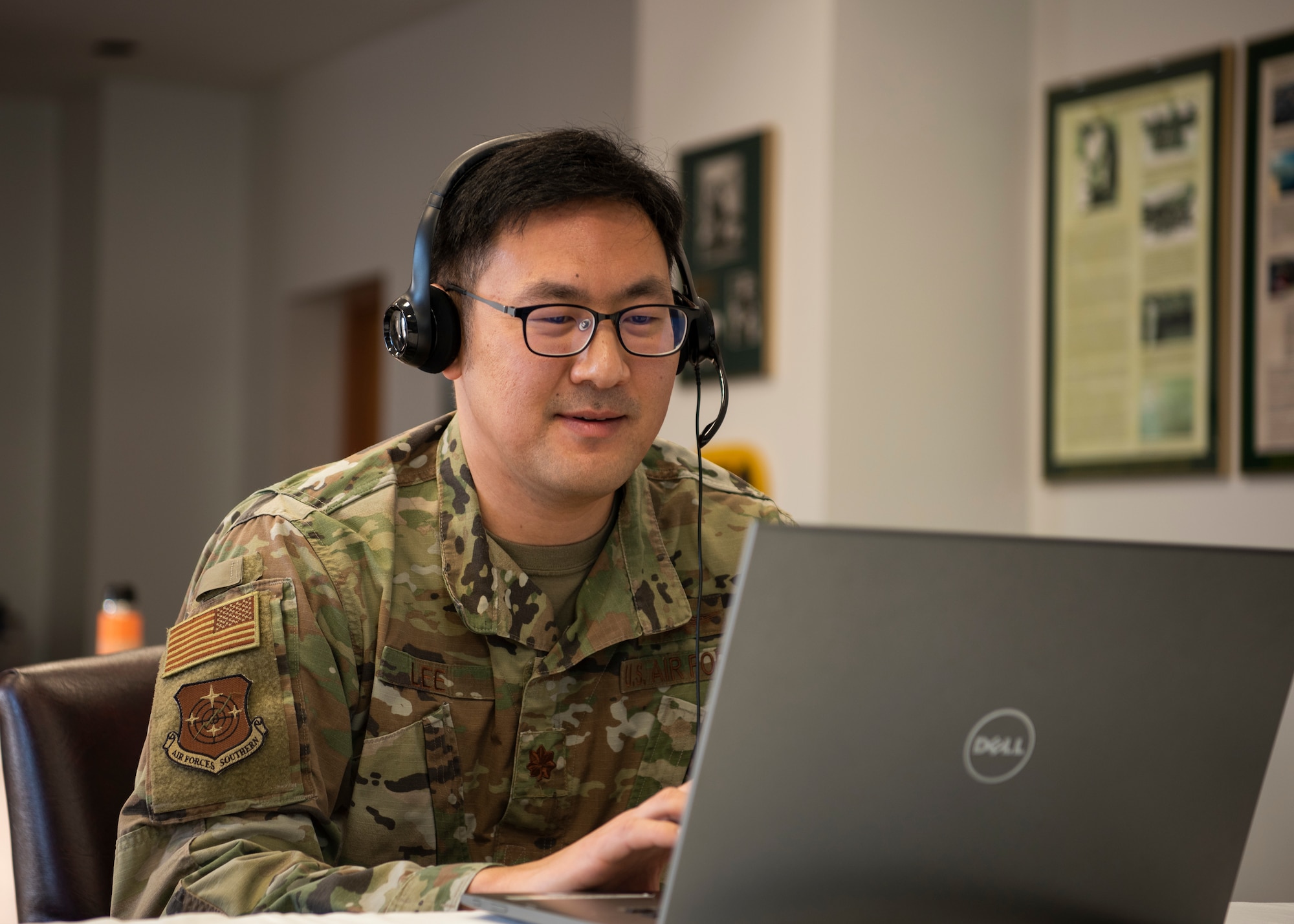 Picture of Man looking at computer