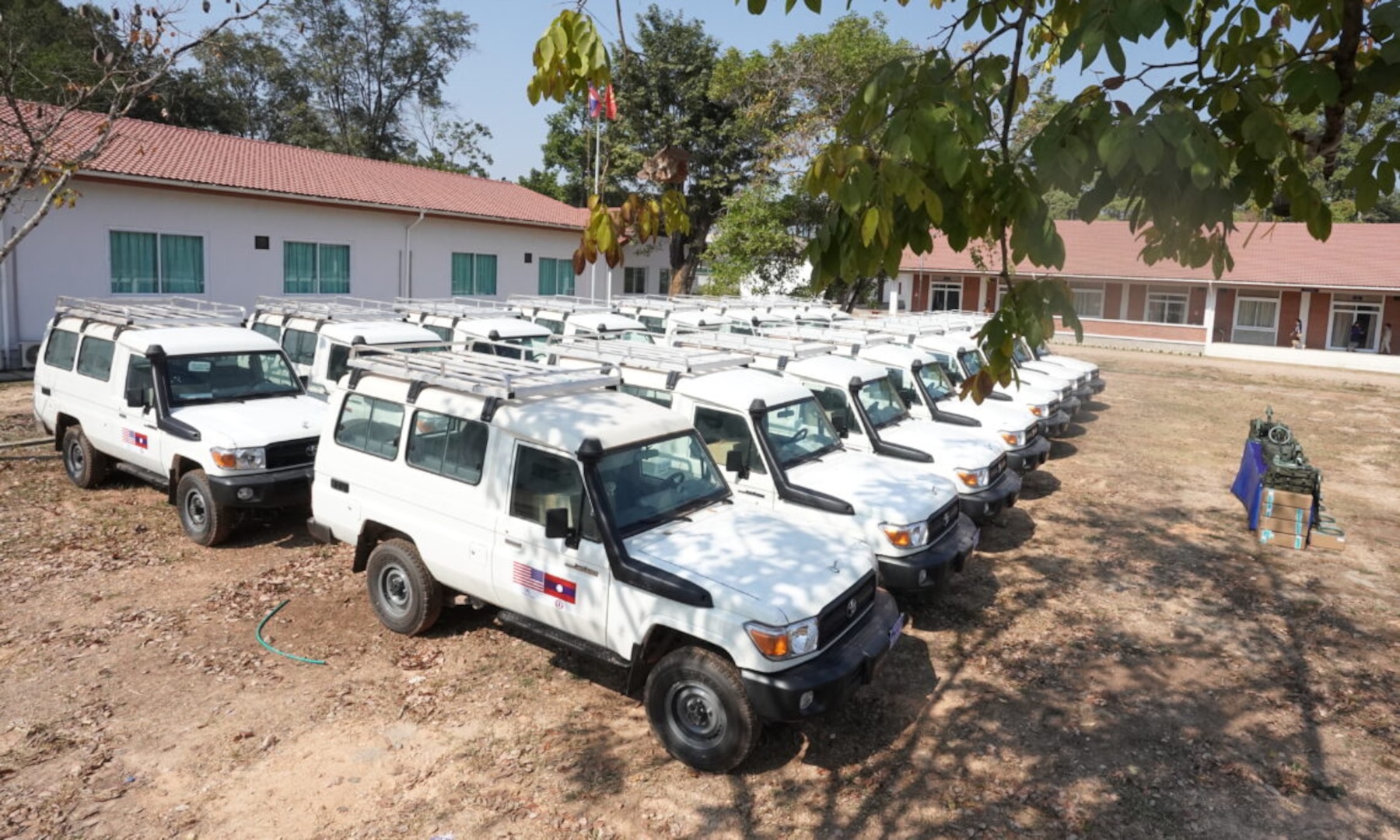 U.S. Provides more than USD$1 Million in Vehicles, Equipment to the Lao National Unexploded Ordnance Program