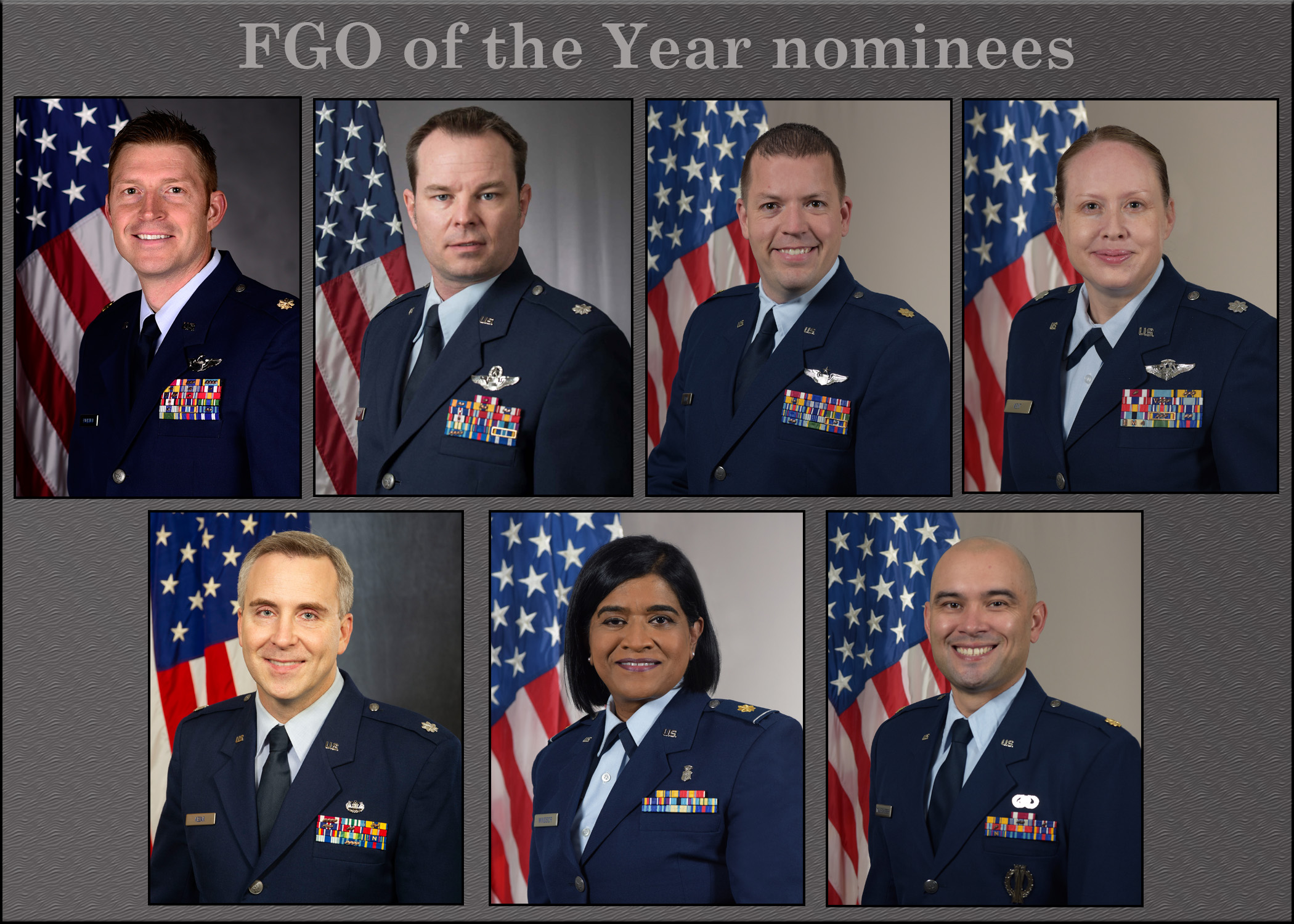 Celebrating our Airmen 944FW Field Grade Officer of the Year nominees > Nellis Air Force Base