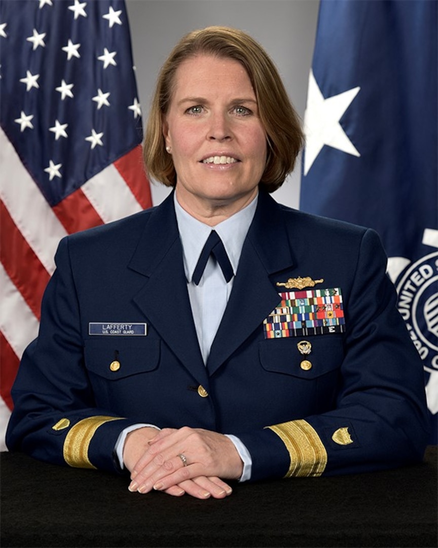 Rear Admiral Miriam L. Lafferty > United States Coast Guard > Display